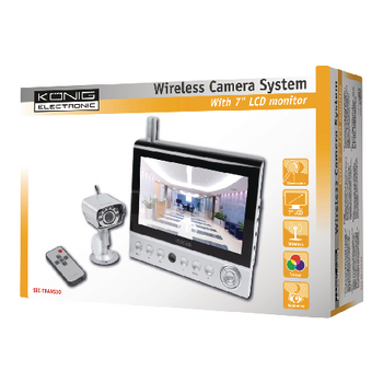 SEC-TRANS30 Draadloos camerasysteem met 7\